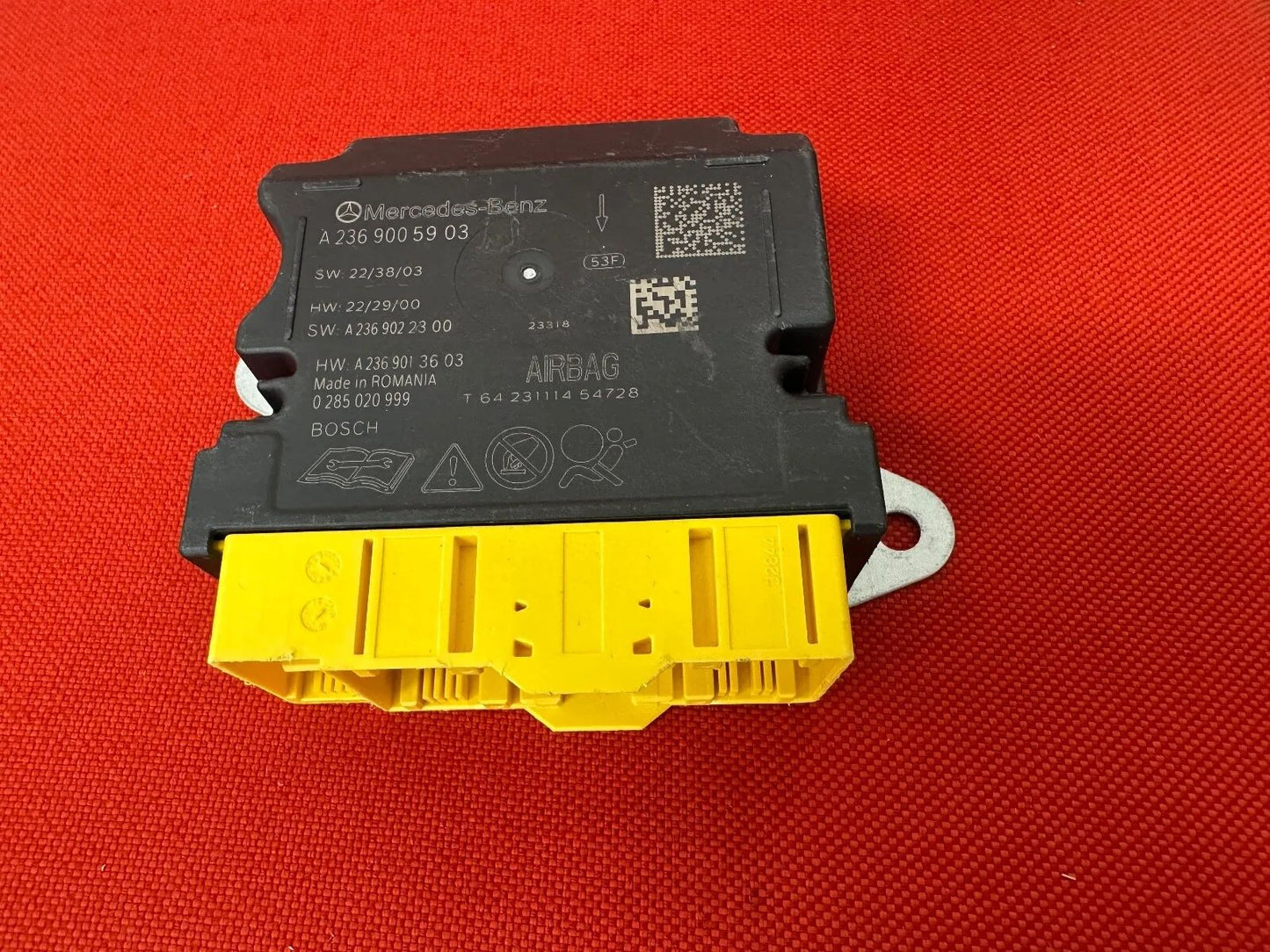ORIGINAL Mercedes Benz AIRBAG Steuergerät Modul A2369005903*A2369022300*NEU