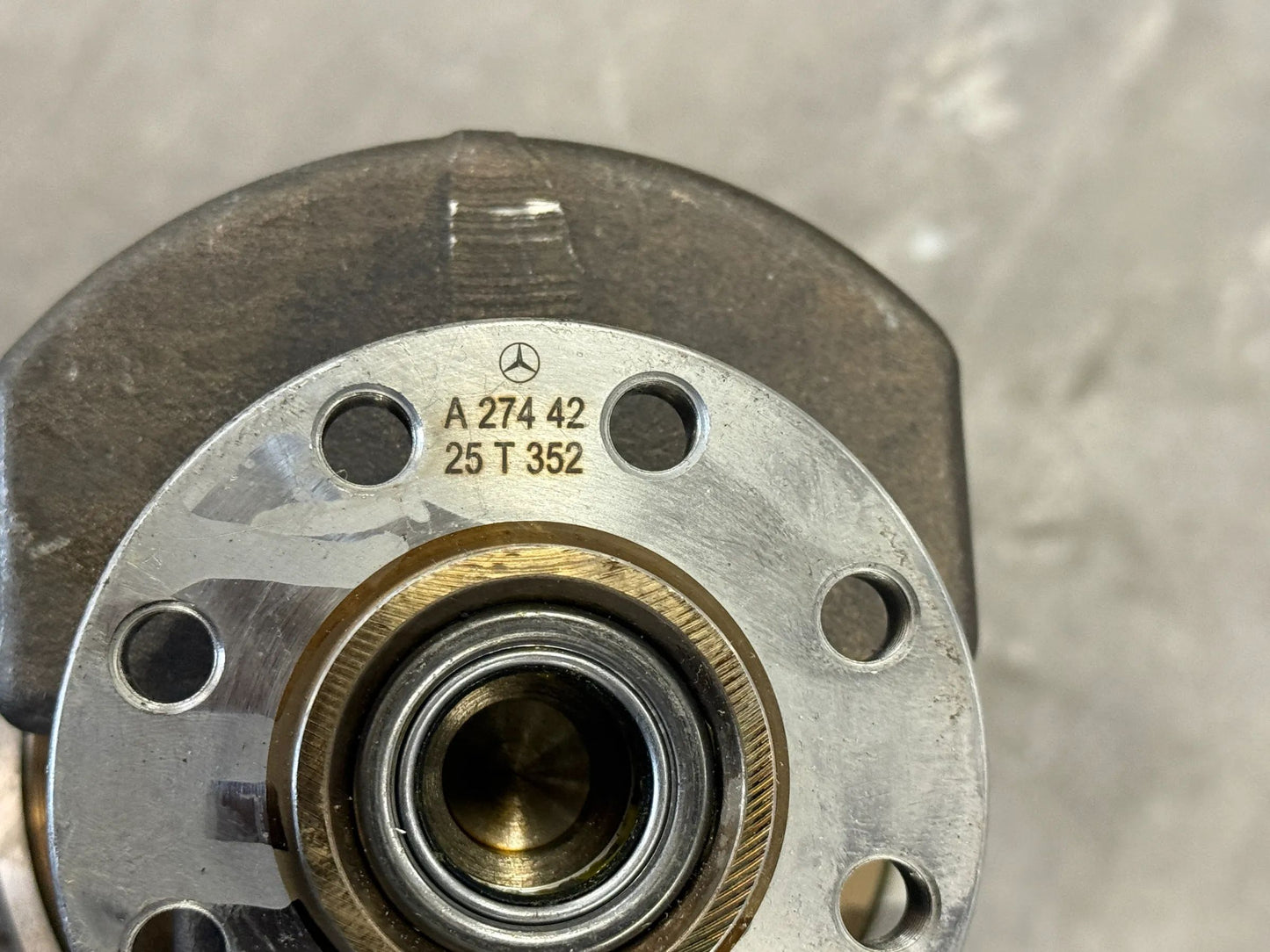 Original Mercedes-Benz M274 Kurbelwelle A2744225T352 R27401 NEU