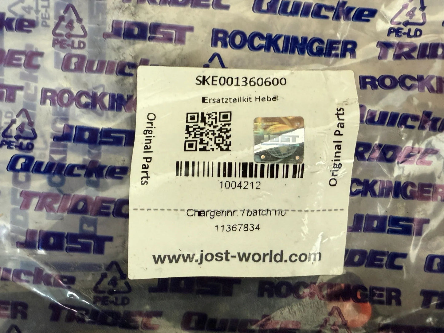 Original JOST Kit Sensor-Sicherungshebel mit Magnet - SKE001360600 NEU