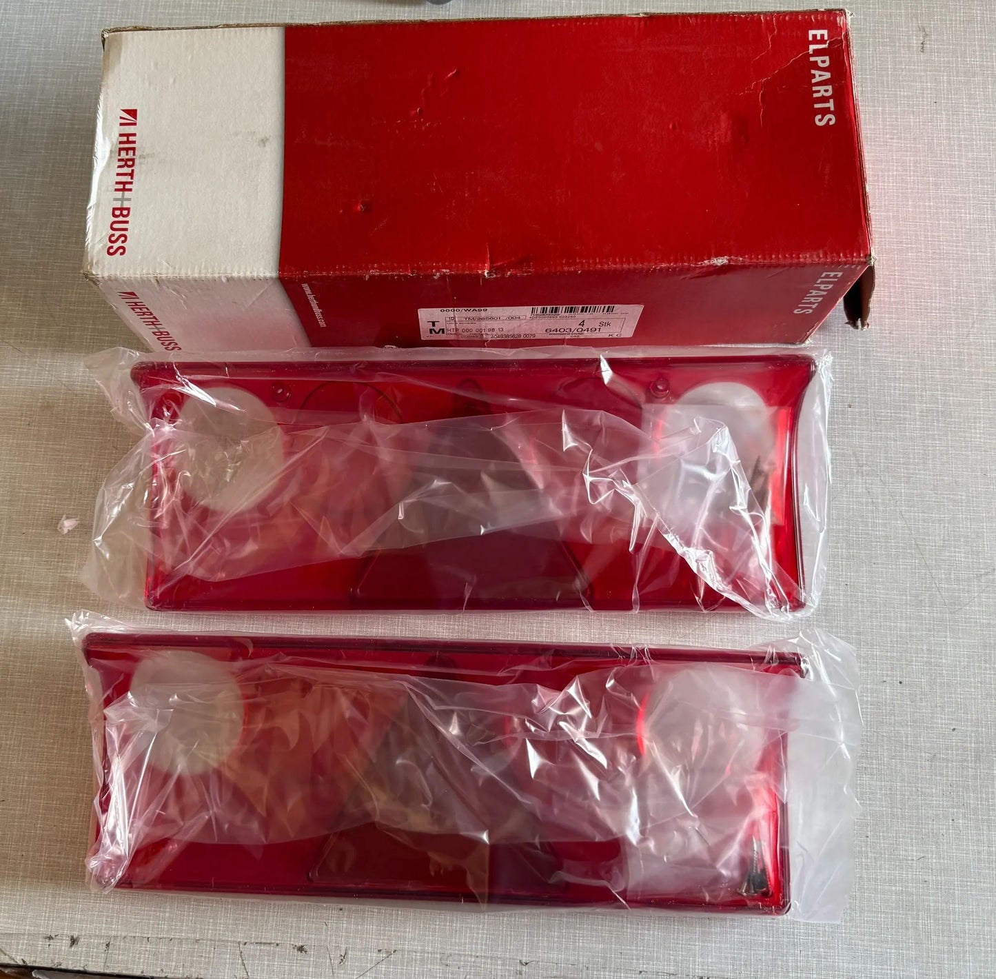 Original Herth+Buss Fahrzeugteile GmbH & Co. KG Rücklichtglas 83832017 NEU