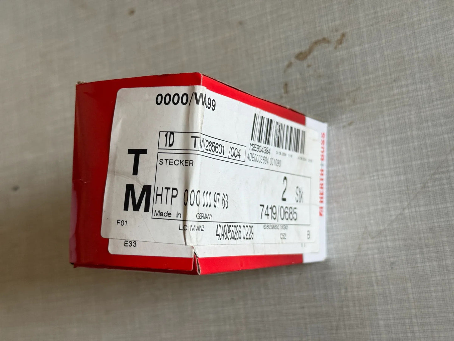Original Herth+Buss Fahrzeugteile GmbH & Co. KG Anhängerstecker 51305630 NEU