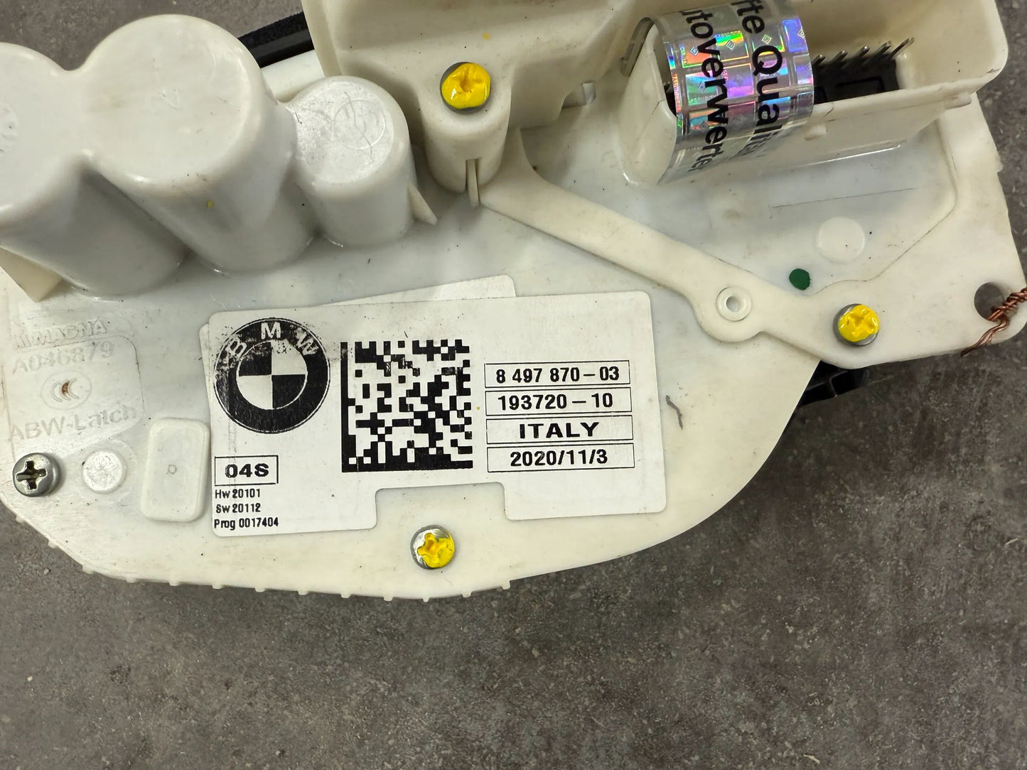 Original BMW i15 i8 Systemschloss rechts (LL) 8497870 51218497870 NEU