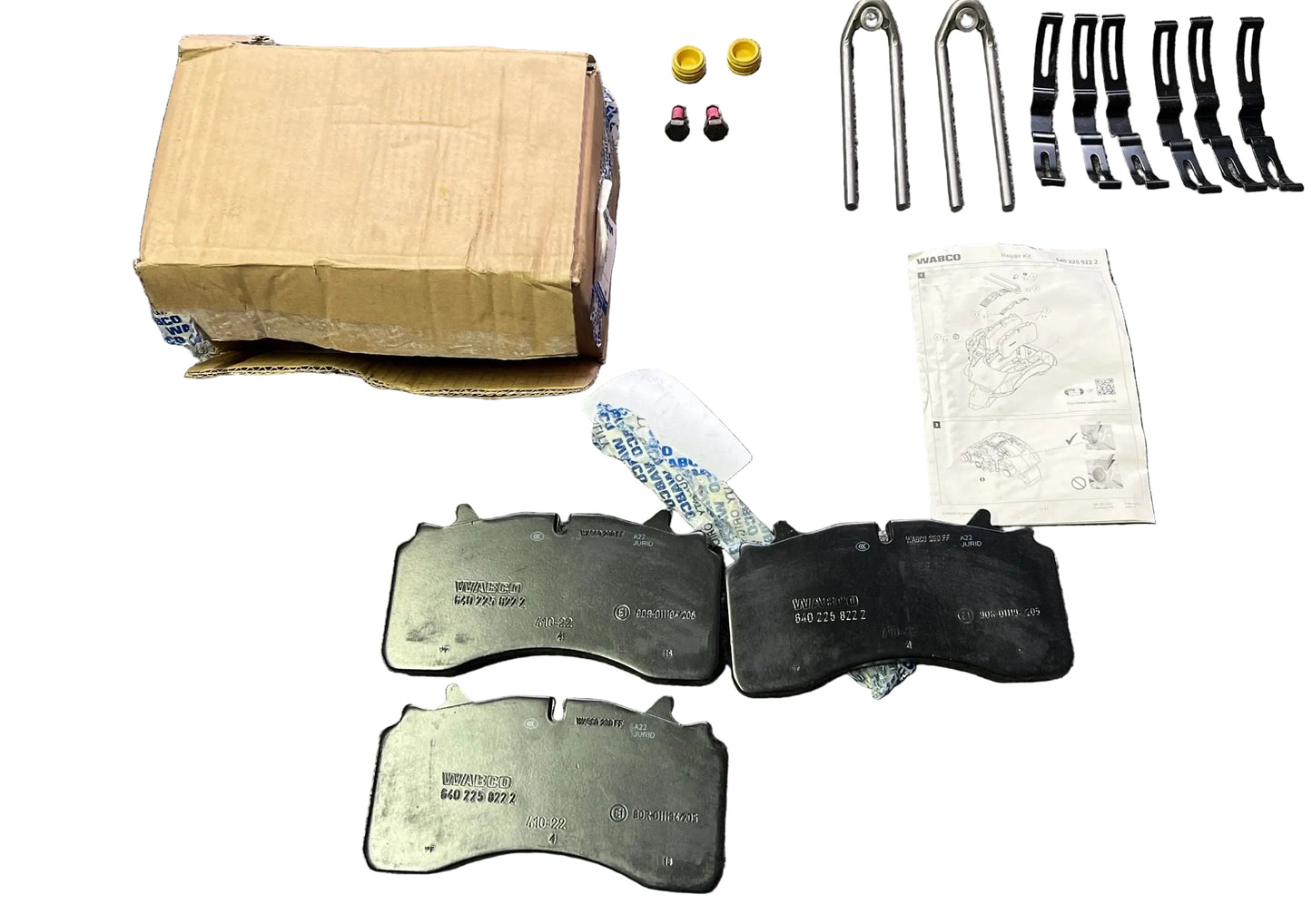 Original WABCO Reparatursatz Bremsbelagsatz Scheibenbremsen 6402259222 NEU