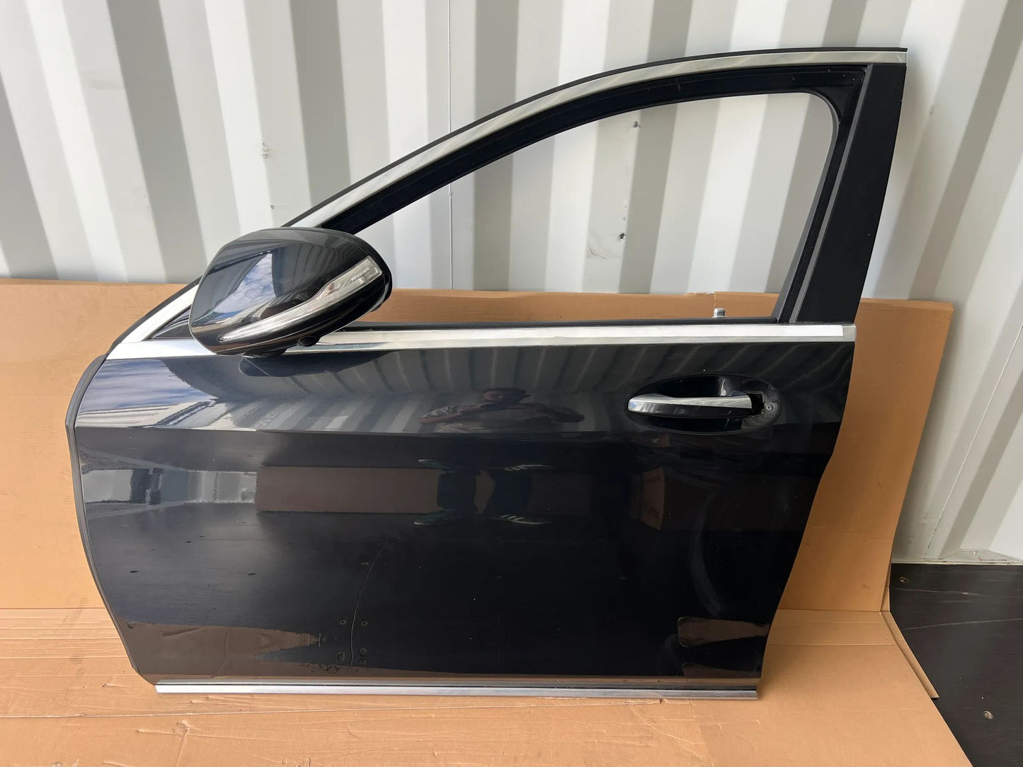 Original Mercedes-Benz S-KLASSE W222 TÜR VORNE LINKS 9197 OBSIDIANSCHWARZ NEU