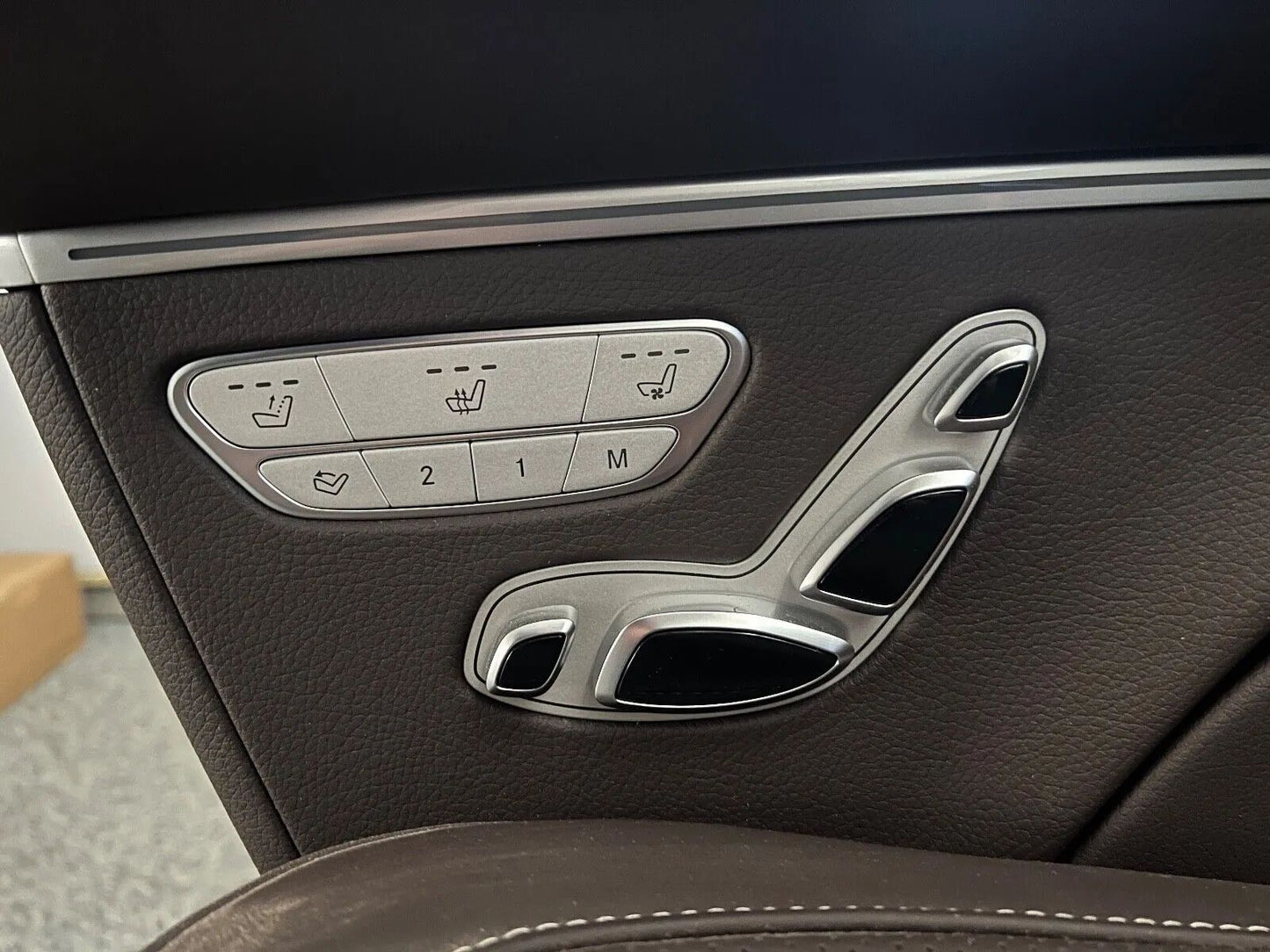 2 X ORIGINAL Mercedes Benz W447 V-Klasse LUXUS-SITZ NAPPA-LEDER BRAUN NEW MODEL