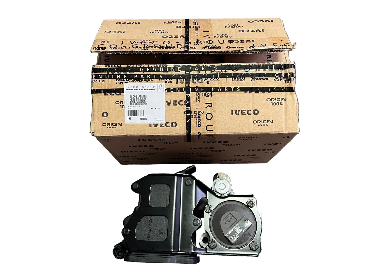 Original Iveco Servolenkung Ölpumpe 4892919 Bosch 7683900301 NEU