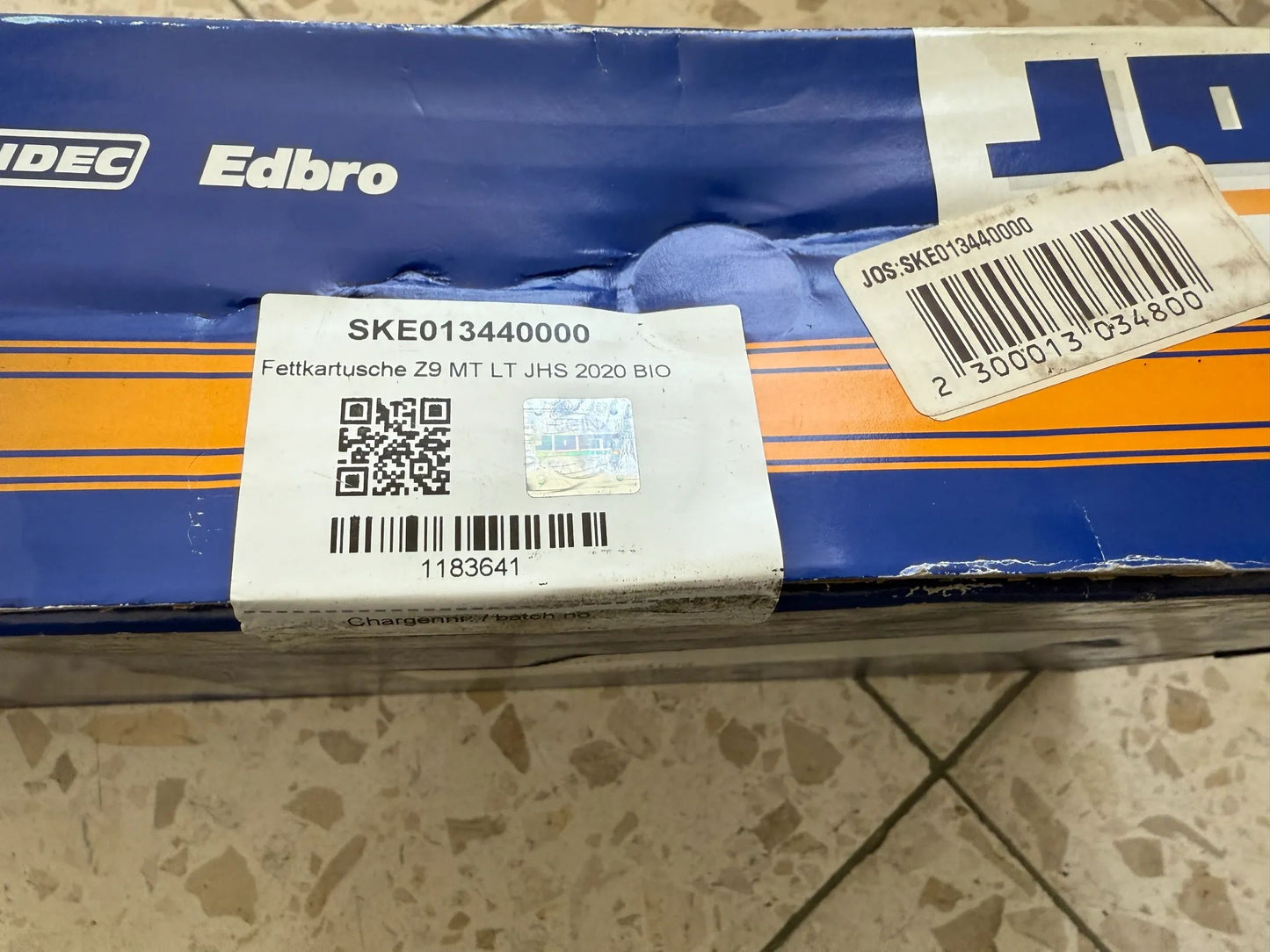 Original JOST Fettkartusche Z9 MT Schmierstoff Nachfüllset - SKE013440000 NEU