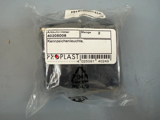 PROPLAST Fahrzeugbeleuchtung GmbH Kennzeichenbeleuchtung 2st 40205008 NEU