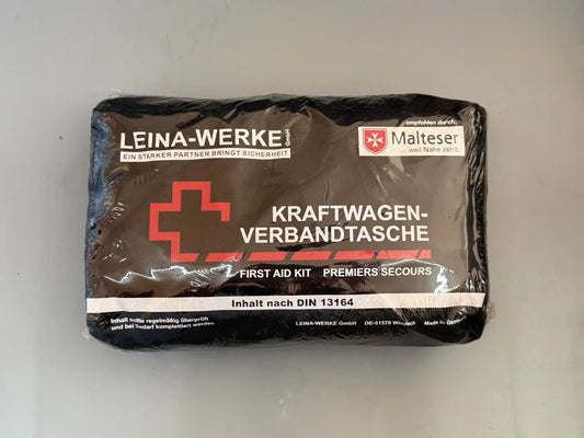 LEINA-WERKE GmbH KFZ - Verbandtasche Schwarz nach DIN 13164 291.09.04 NEU