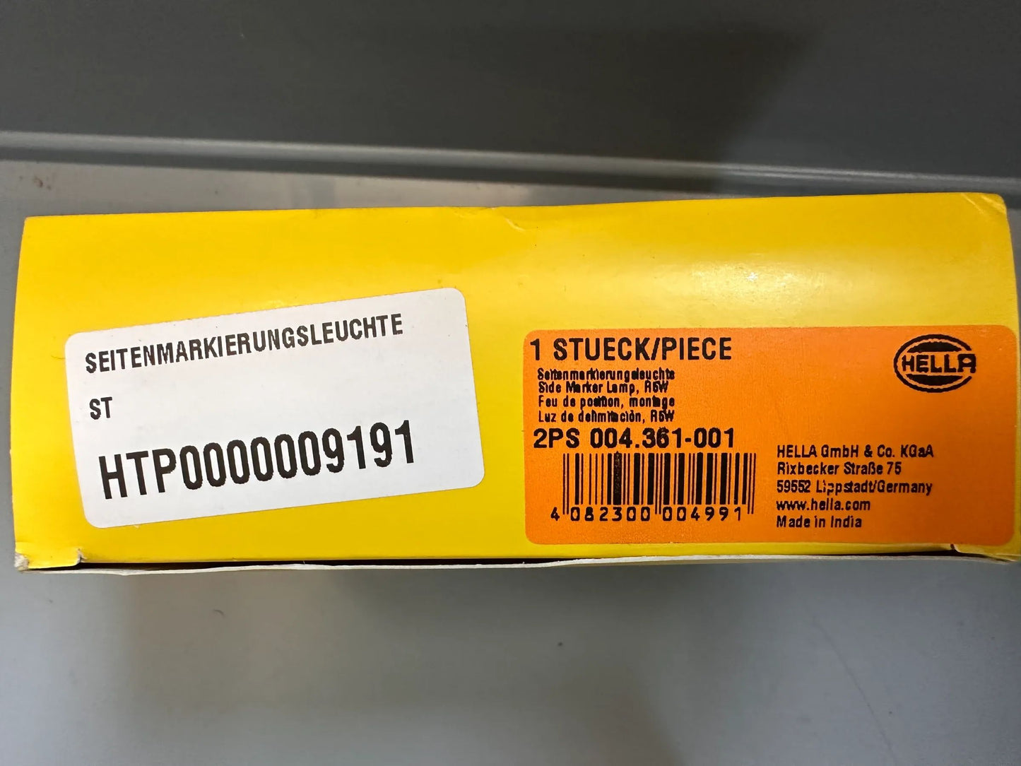 Original Hella Seitenmarkierungsleuchte 2PS 004 361-001 NEU