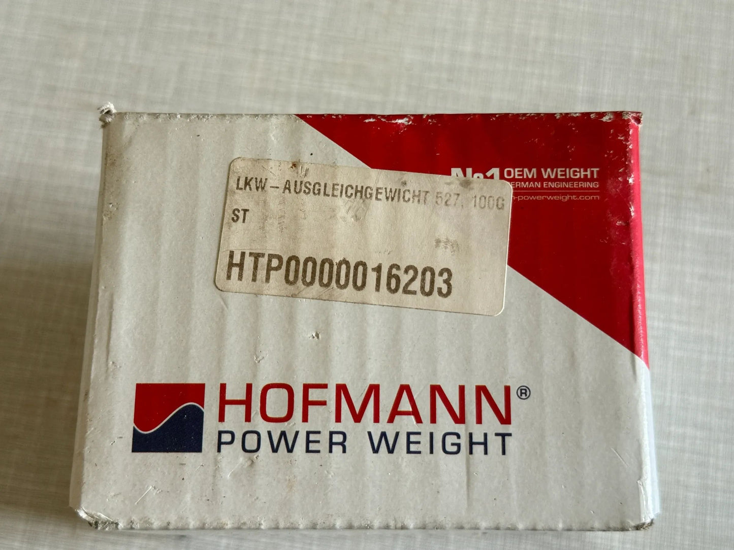 Original WEGMANN automotive GmbH Schlaggewicht Typ 527, 100g, Blei, grau 10st