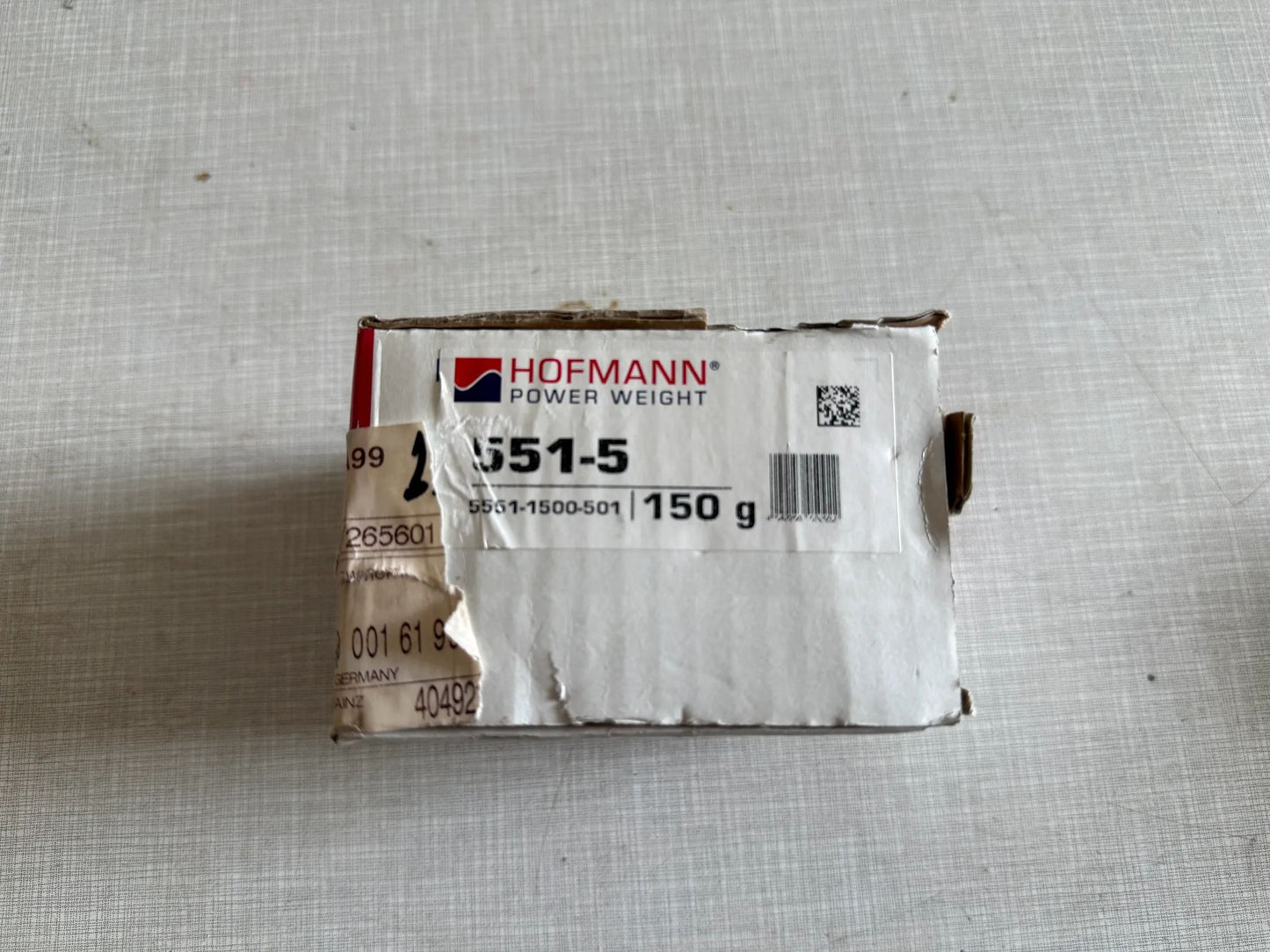 Original WEGMANN automotive GmbH Klebegewicht  Typ 551, 150 g, Blei, Silber 10st