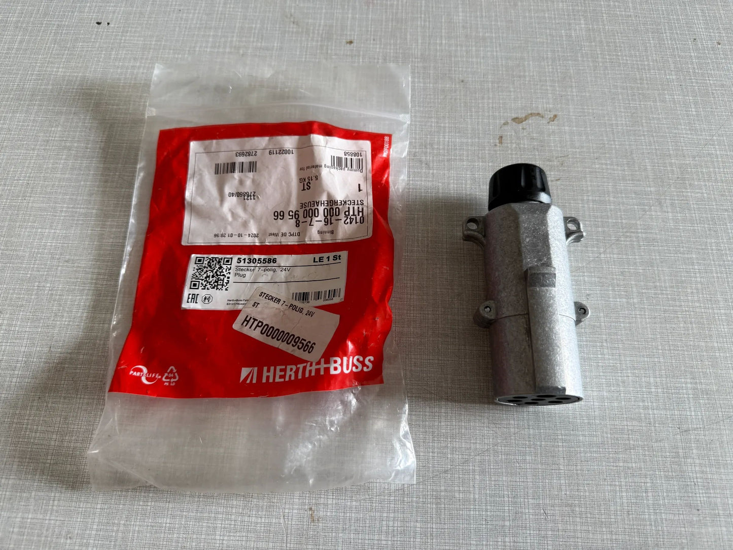 Original Herth+Buss Fahrzeugteile GmbH & Co. KG Anhängerstecker 51305586 NEU