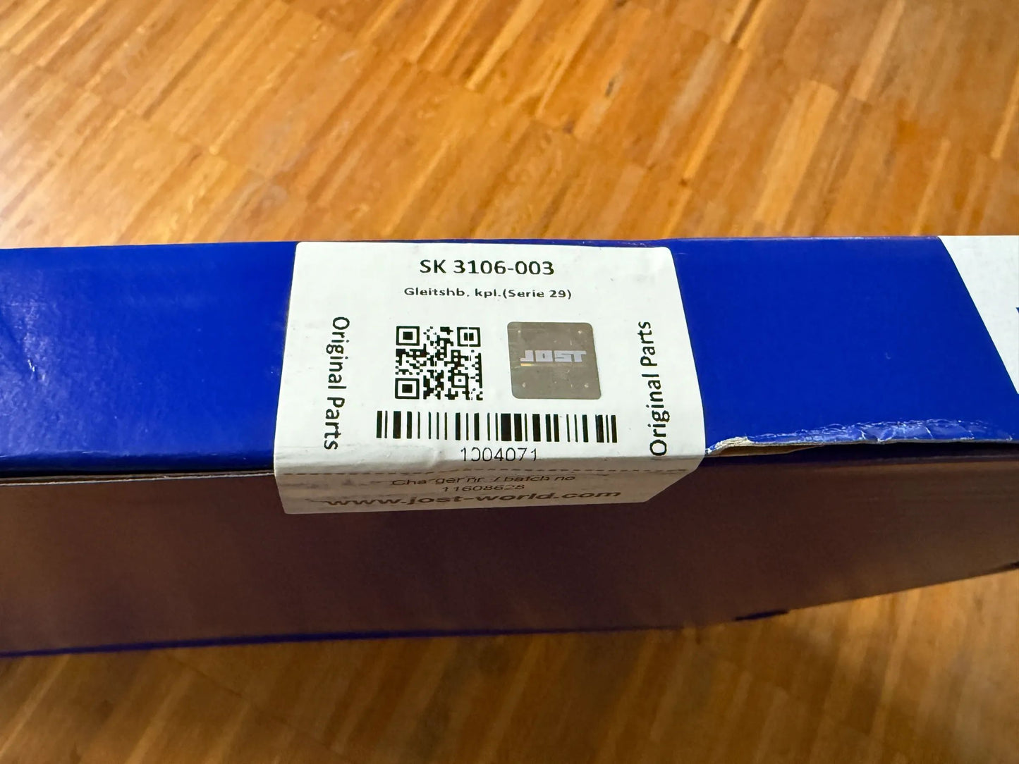 Original JOST Reparatursatz GLEITSCHEIBE, KOMPLETT (SERIE 29)-  SK212169 NEU