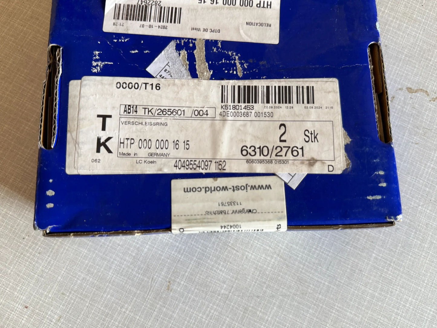Original JOST-Werke Deutschland GmbH Reparatursatz, Sattelkupplung SKE001740020