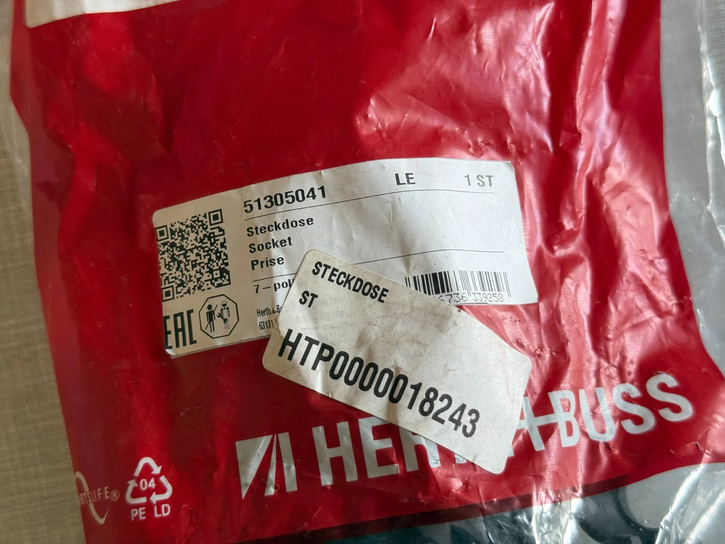 Original Herth+Buss Fahrzeugteile GmbH & Co. KG Anhängersteckdose 51305041 NEU