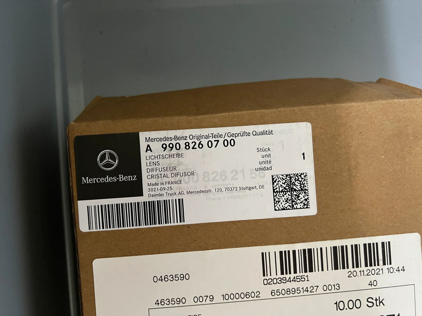 Original Mercedes-Benz Lichtscheibe A9908260700 NEU