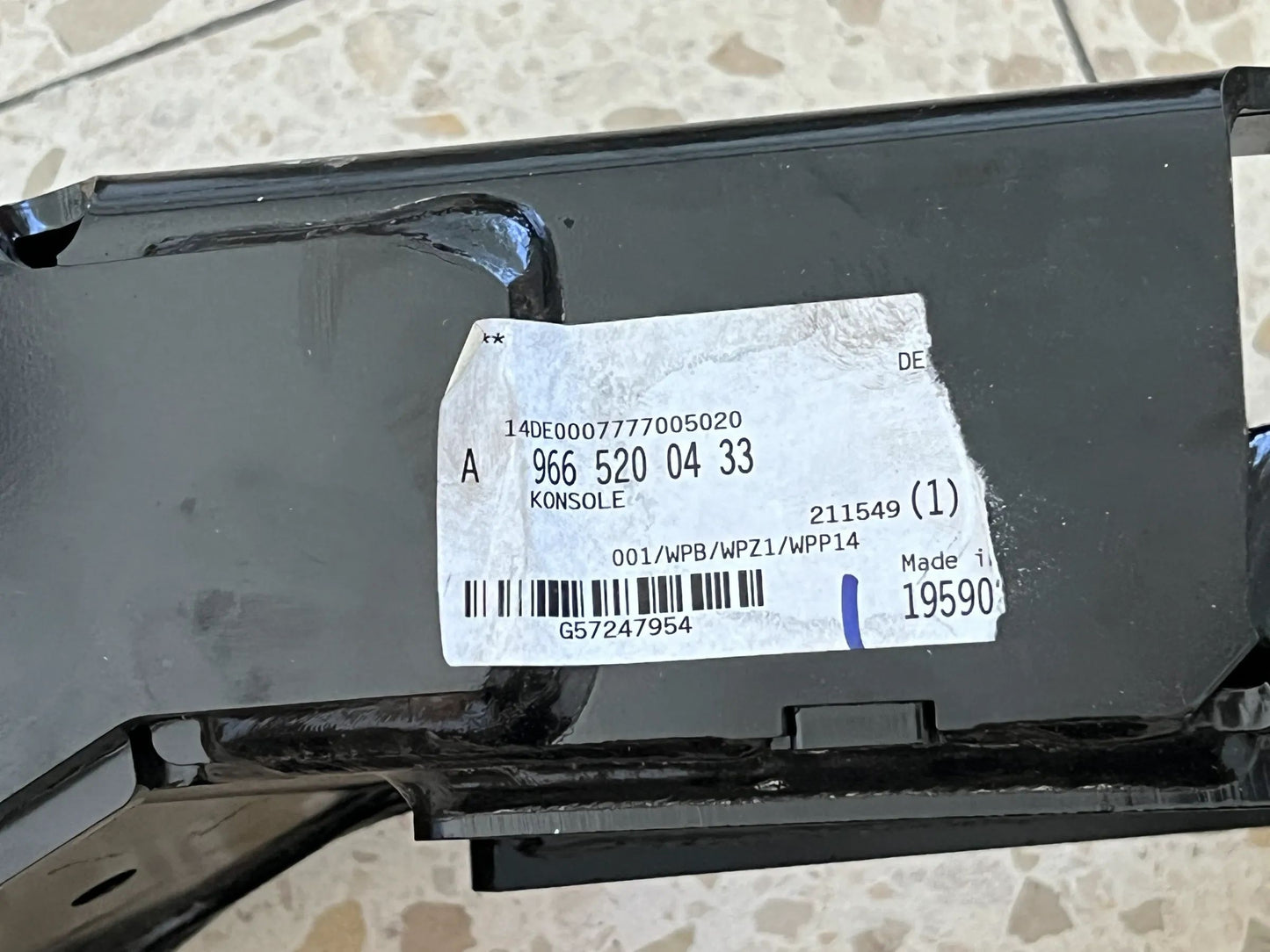Original Mercedes-Benz Konsole A9665200433 NEU