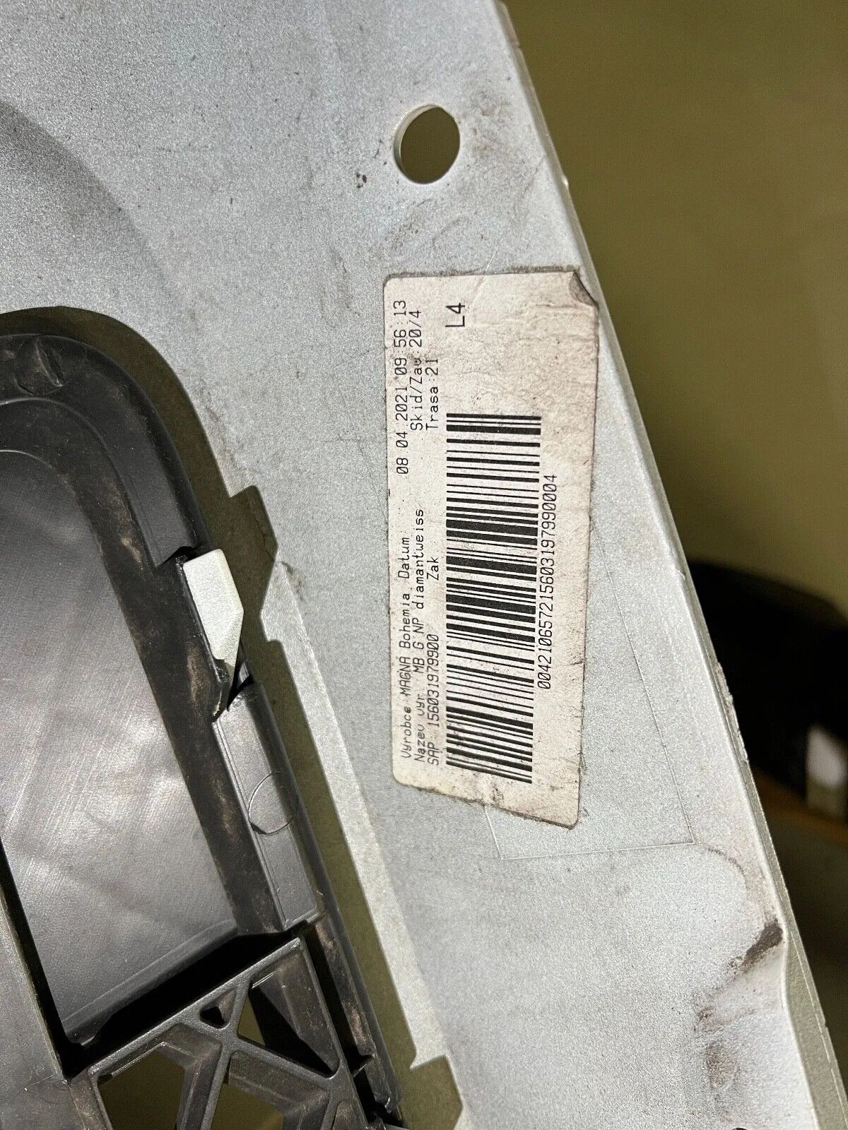 ORIGINAL Mercedes Benz G-Klasse W463 Stoßfänger vorne WEIß