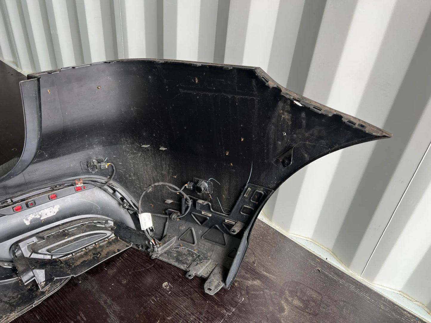 ORIGINAL MERCEDES-BENZ ML/GL/GLE W166 AMG Stoßstange hinten Schwarz A1668851138