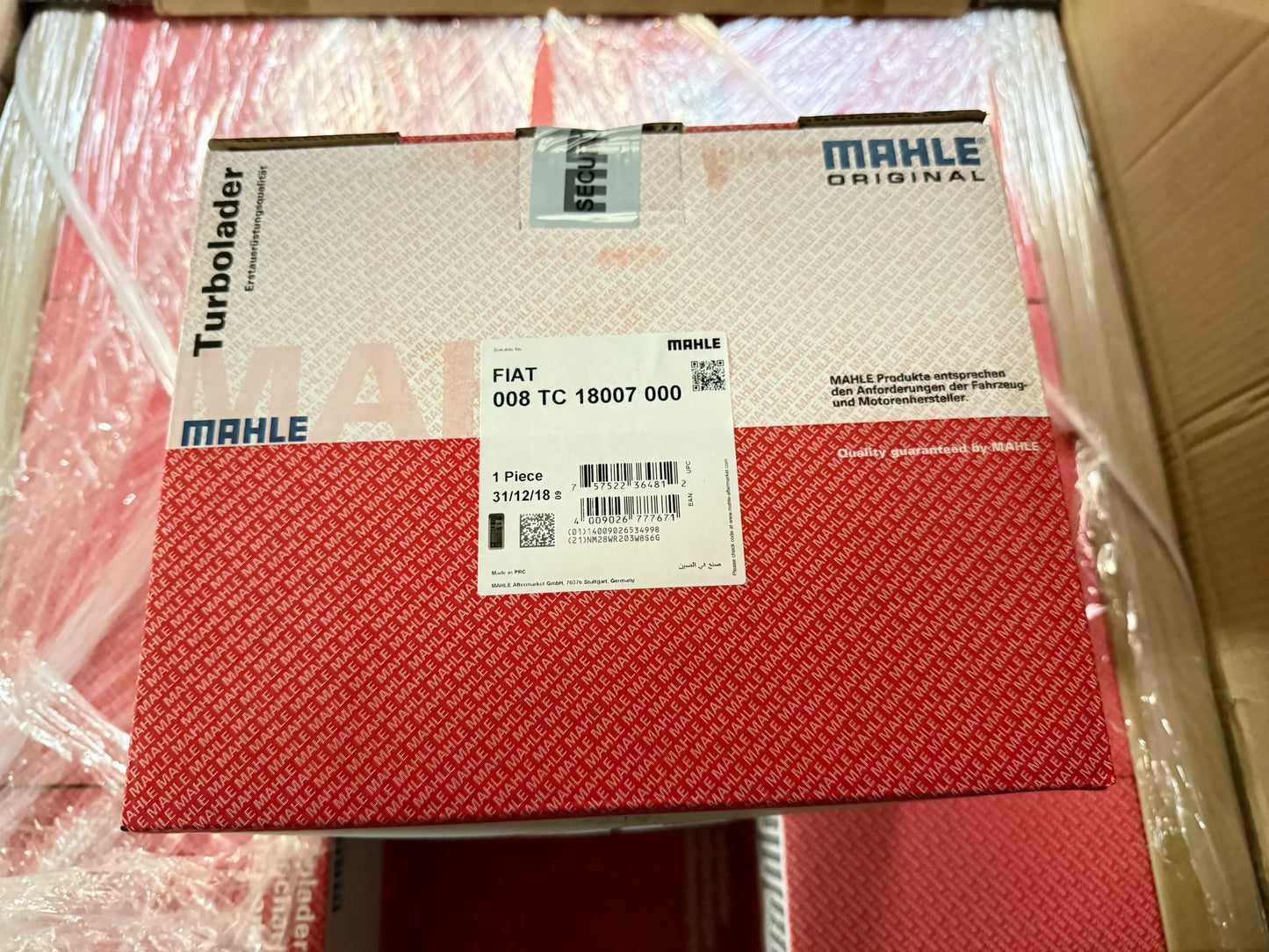 Original Mahle Fiat Turbolader 008TC18007000 NEU