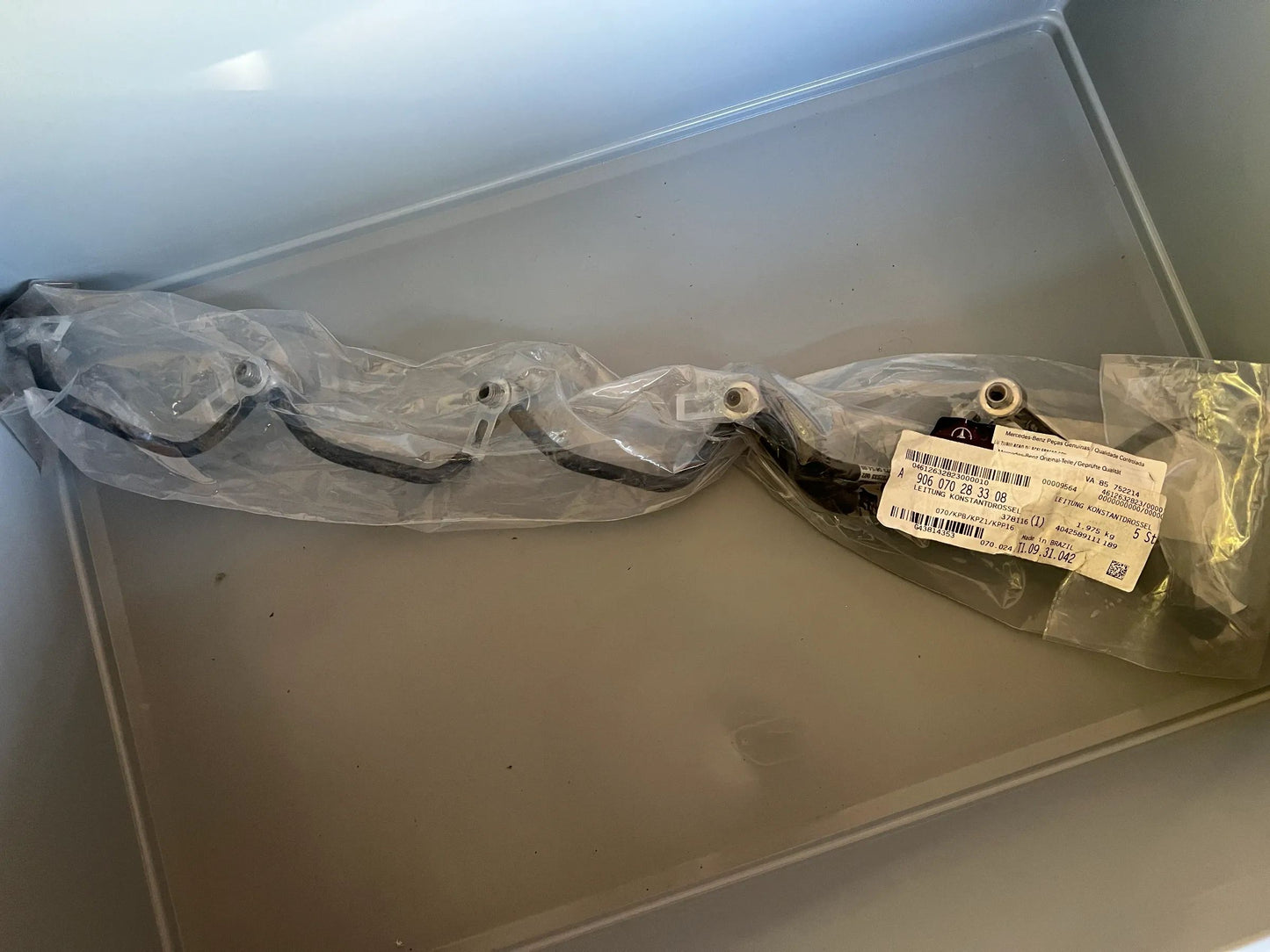 Original Mercedes-Benz LEITUNG KONSTANTDROSSEL A906070283308 NEU