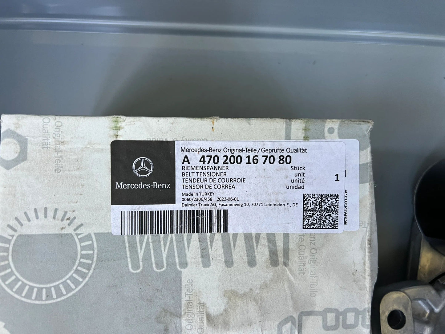 ORIGINAL Mercedes-Benz Riemenspanner Actros Arocs 4 5 Antos A470200167080 NEU