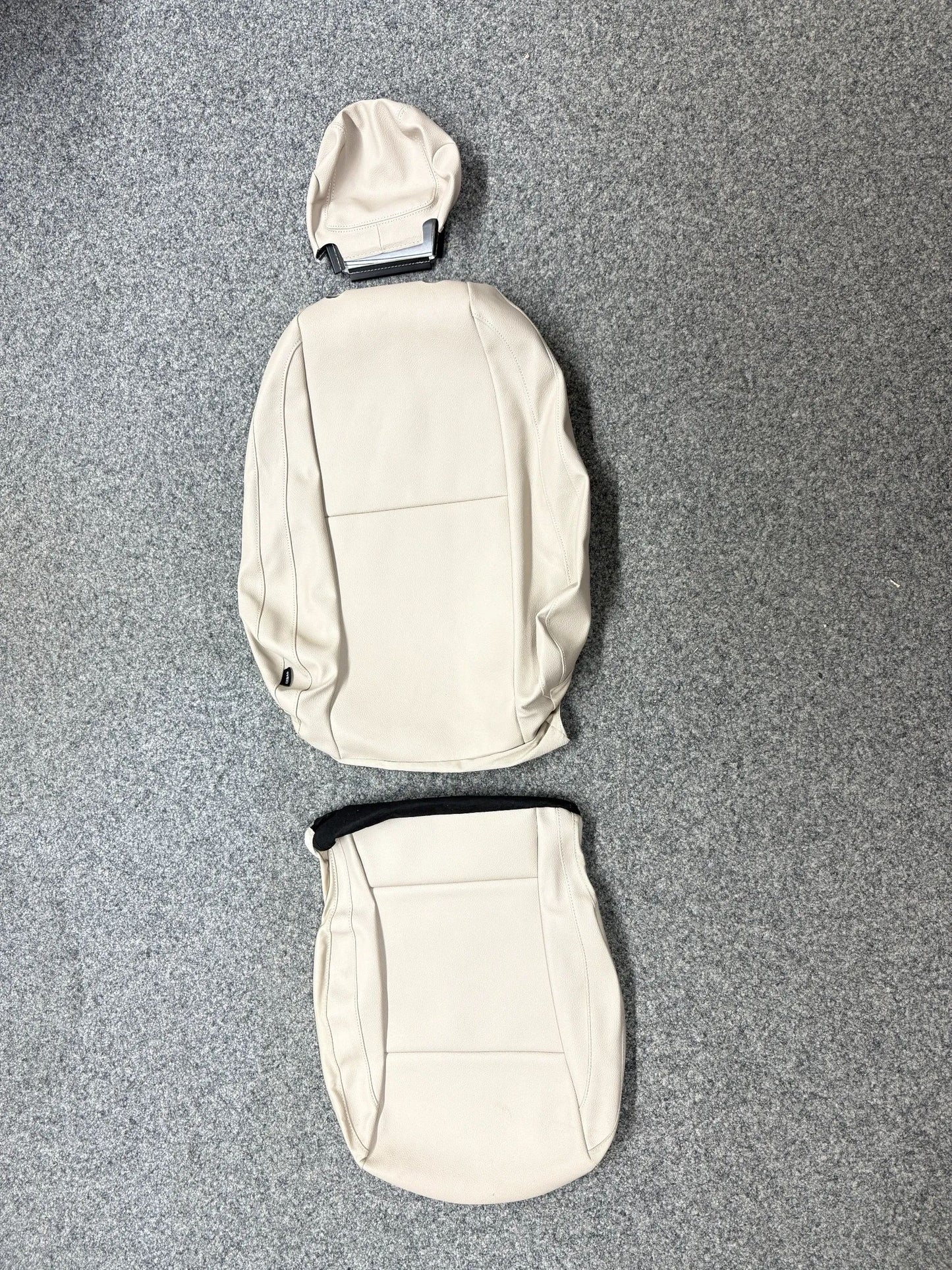 2 X Mercedes-Benz Vito W447 Sitzbezug Komplett Kunstleder Beige NEU