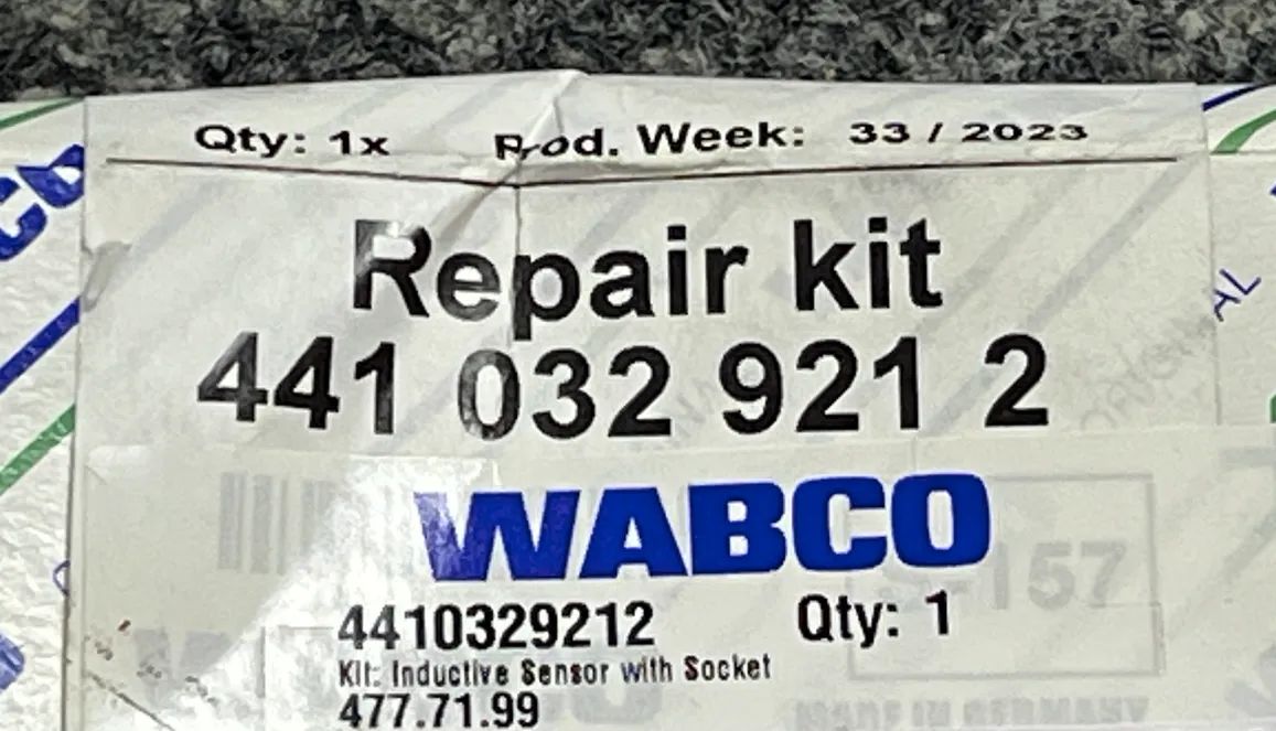 Original WABCO Reparatursatz (Repair Kit) ABS-Raddrehzahlsensor 4410329212 NEU