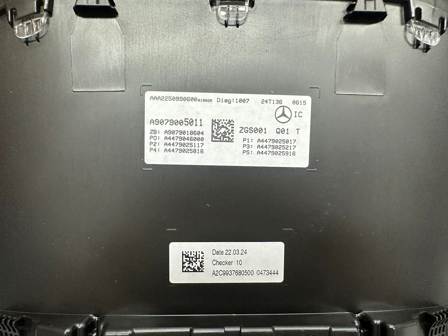 Original Mercedes Benz Sprinter Kombiinstrument/Tachograph A9079005011 NEU