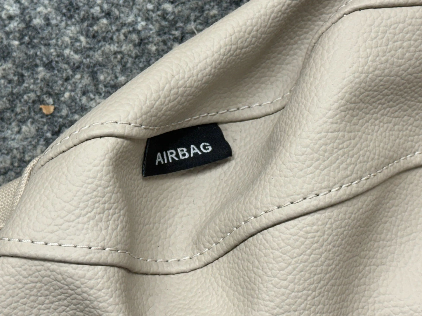 2 X Mercedes-Benz Vito W447 Sitzbezug Komplett Kunstleder Beige NEU