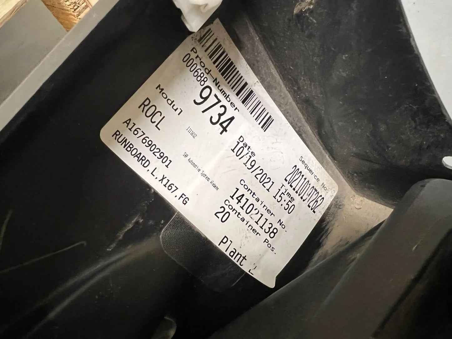 ORIGINAL Mercedes Benz GLS X167 MOPF Trittbrett A1676981701 LINKS NEU