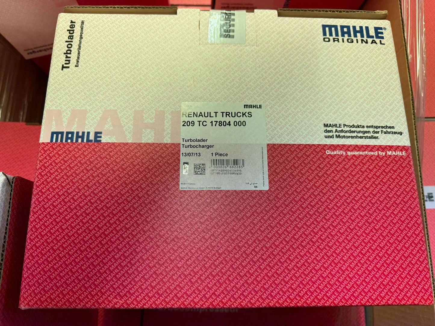 Original Mahle Renault Trucks Turbolader 209TC17804000 NEU