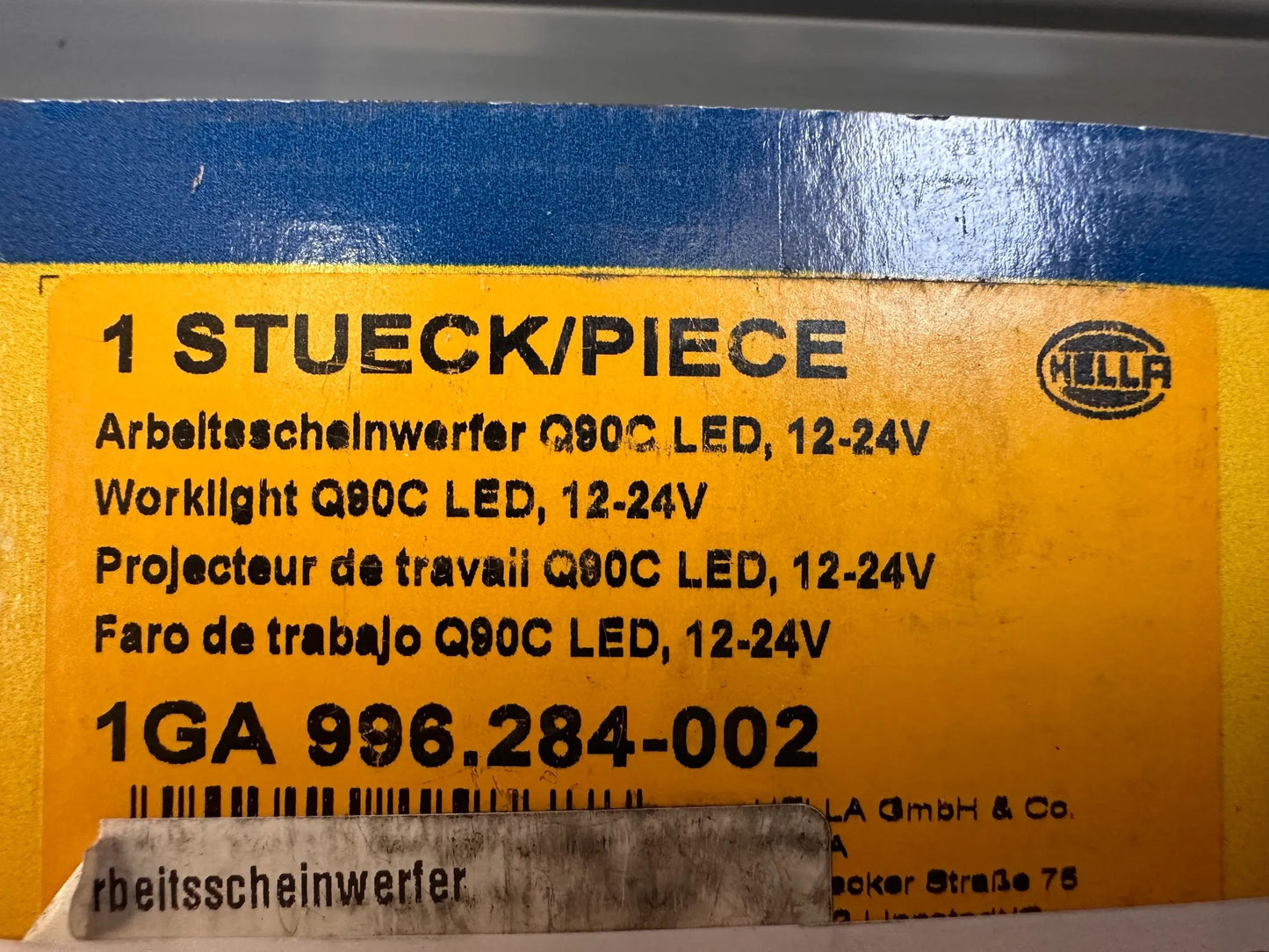 Original Hella Arbeitsscheinwerfer 1GA 996 284-002 NEU