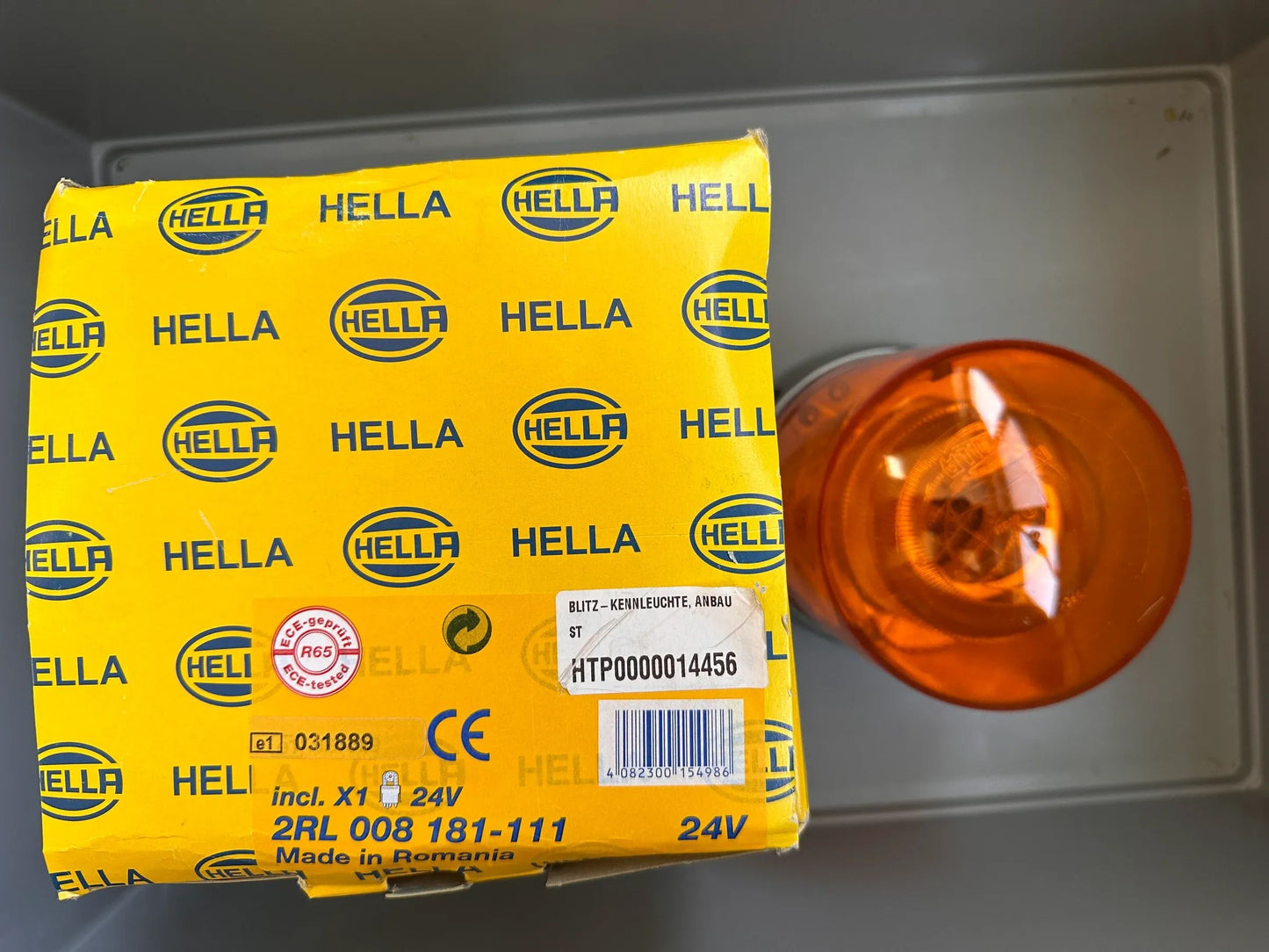 Original Hella Blitz-Kennleuchte 2RL 008 181-111 NEU