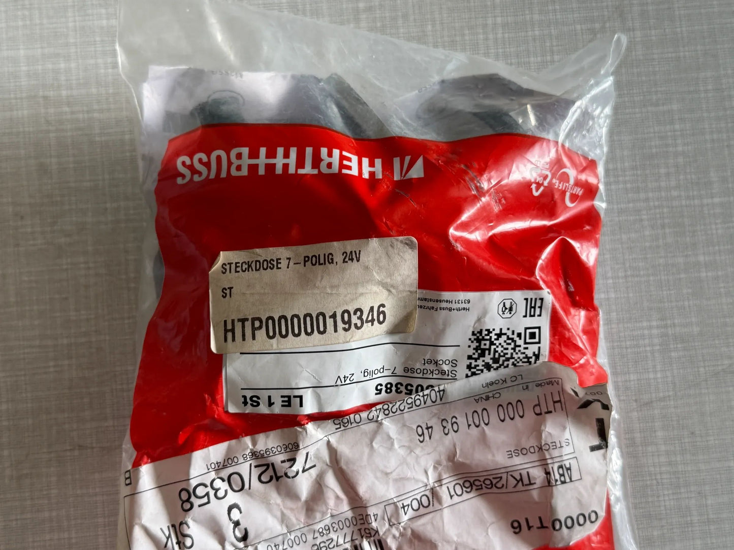 Herth+Buss Fahrzeugteile GmbH & Co. KG LKW Anhängersteckdose 51305385 NEU