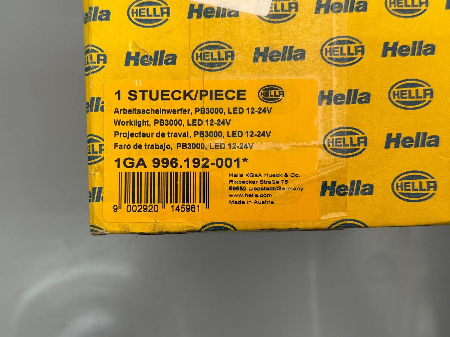 Original Hella Arbeitsscheinwerfer 1GA 996 192-001 NEU