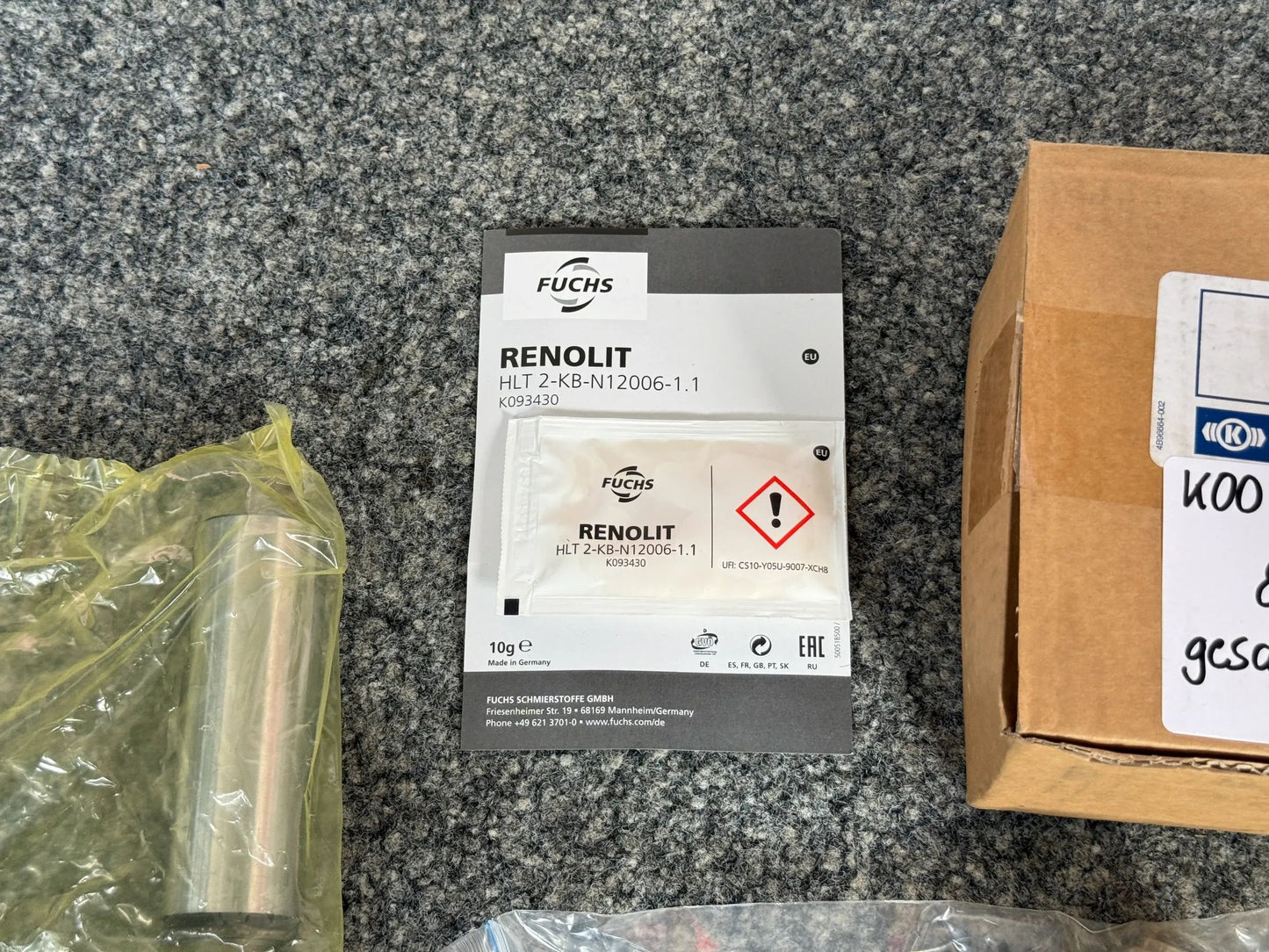 Original KNORR-BREMSE Führungs- und Dichtungssatz K001915 NEU