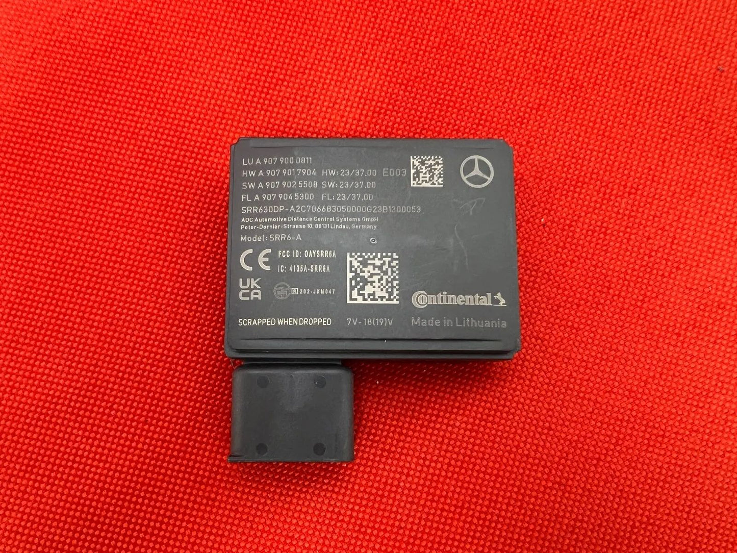 ORIGINAL Mercedes Benz W907 Sprinter Steuergerät Radarsensor A9079000811 NEU