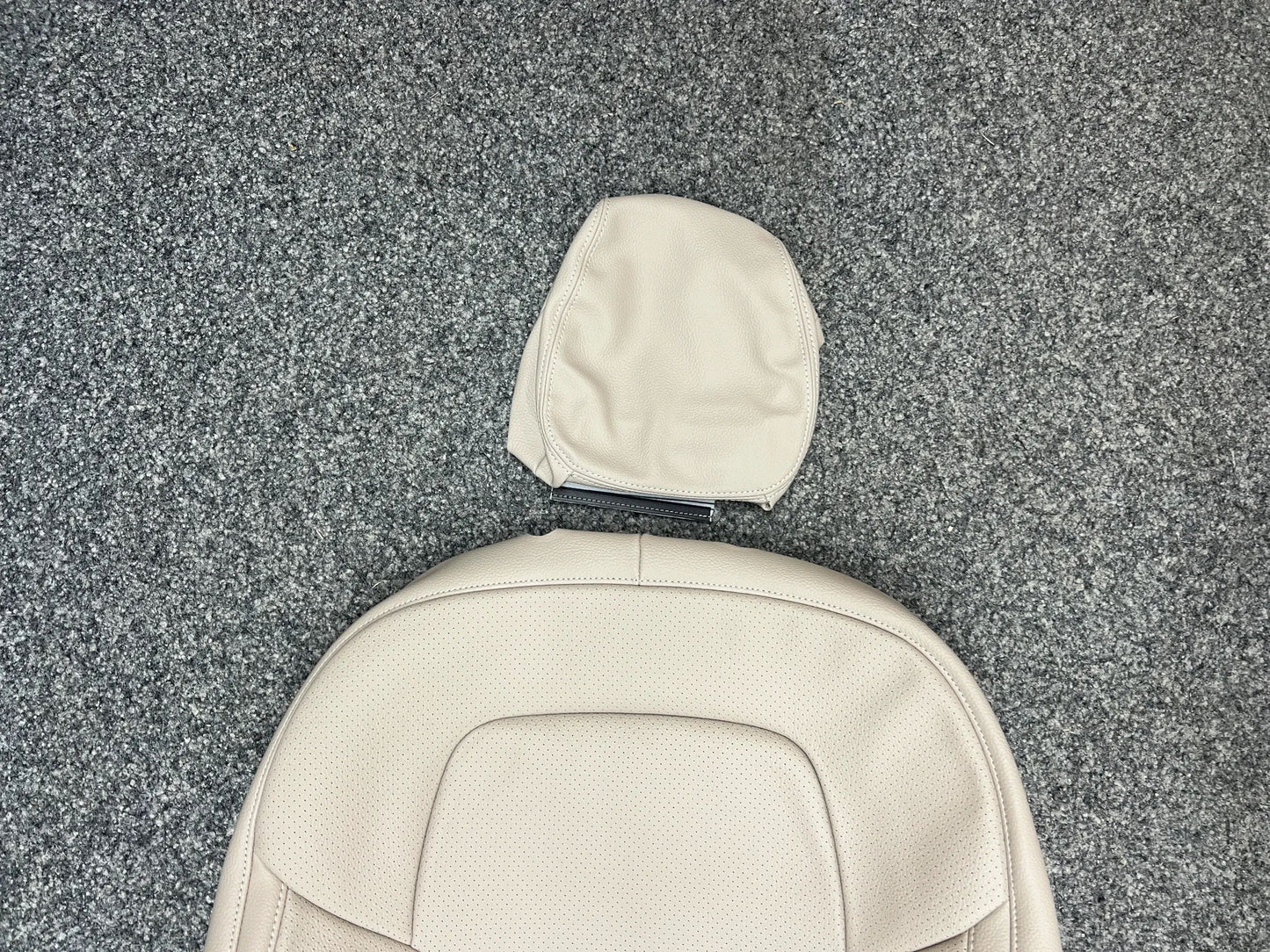 2 X Mercedes-Benz V-Klasse/Vito W447 Sitzbezug Komplett NAPPA-Leder Beige NEU