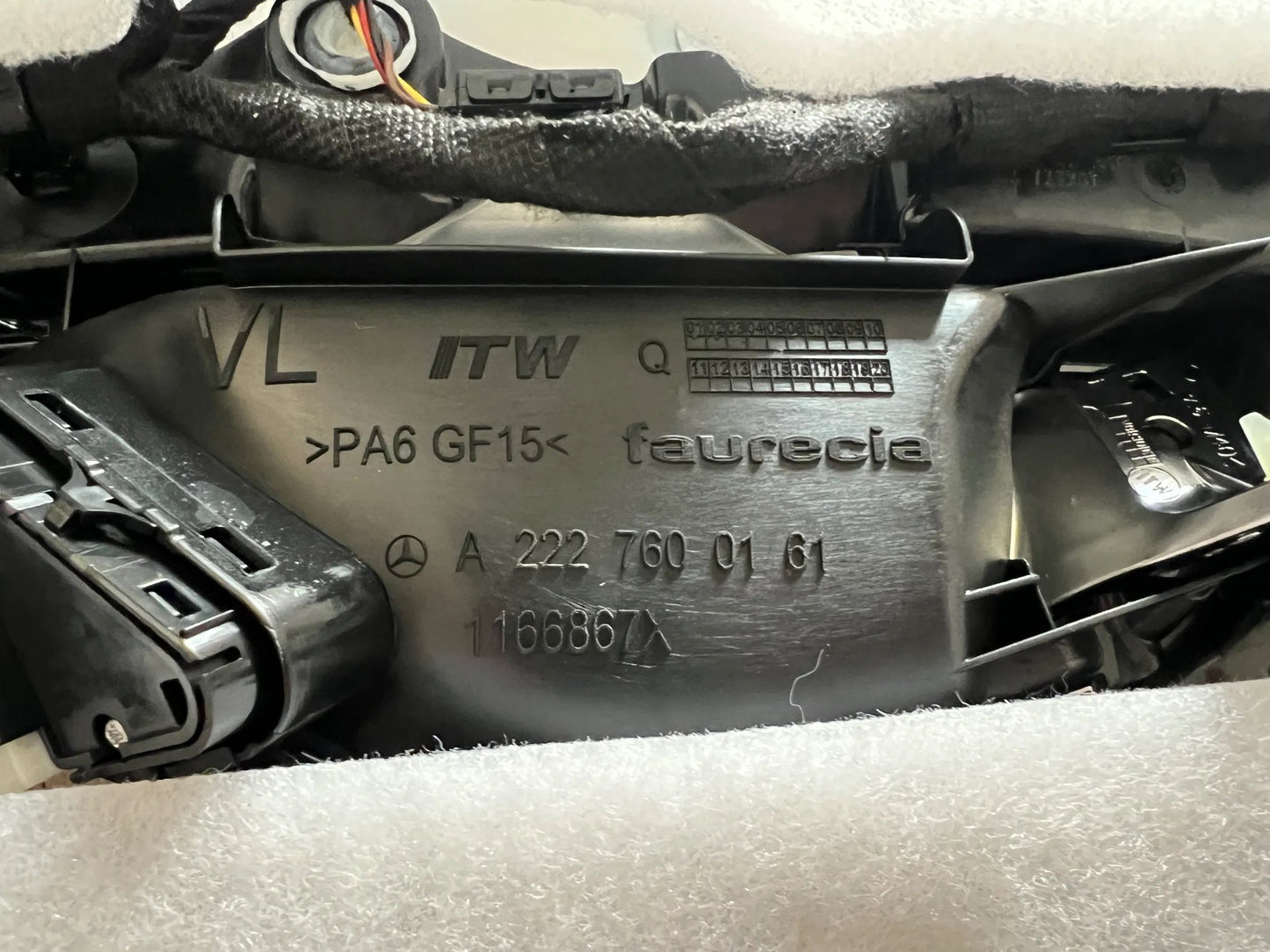 Original Mercedes-Benz S-Klasse W222 Türverkleidung vorne links KOMPLETT NEU