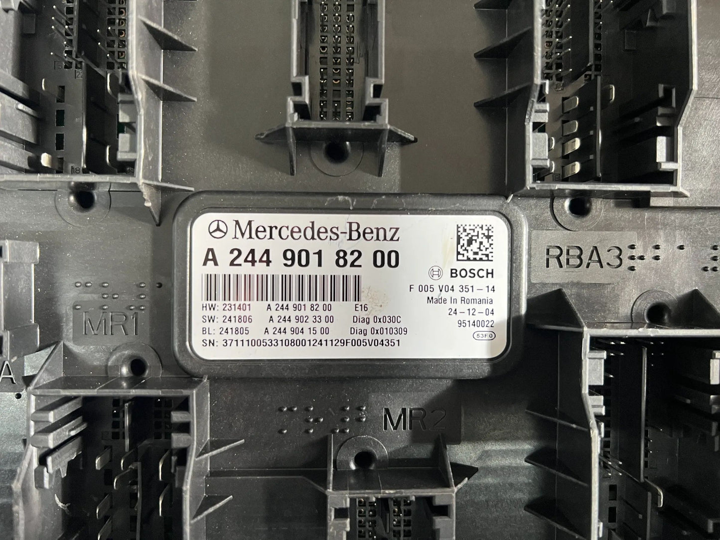 Original Mercedes-Benz Steuergerät Zentralelektrik SAM hinten A2449018200 NEU