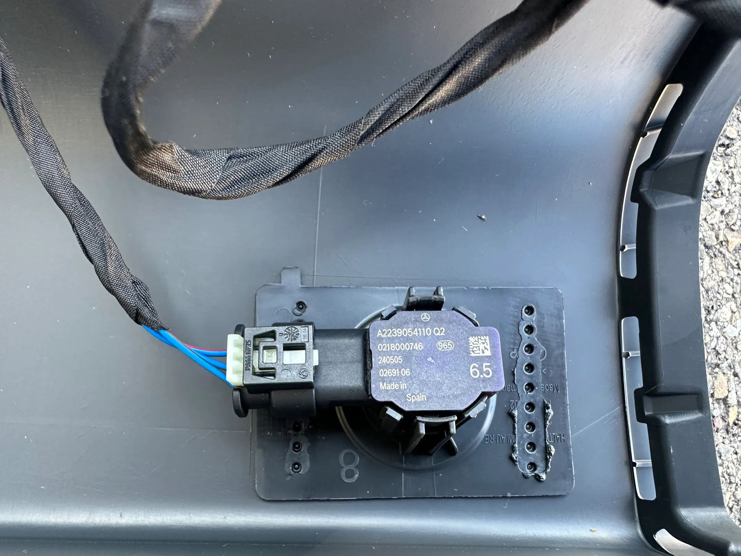 Mercedes Benz Sprinter W907W910 Stoßstange Stoßfänger Hinten MIT PDC A9078851100