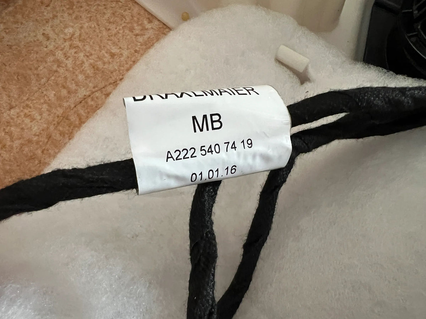 Original Mercedes-Benz S-Klasse W222 Türverkleidung vorne links KOMPLETT NEU