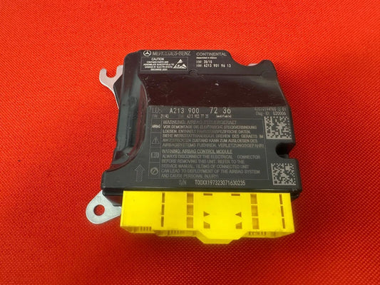 ORIGINAL Mercedes-Benz Steuergerät Airbag A2139007236*A2139027725 NEU