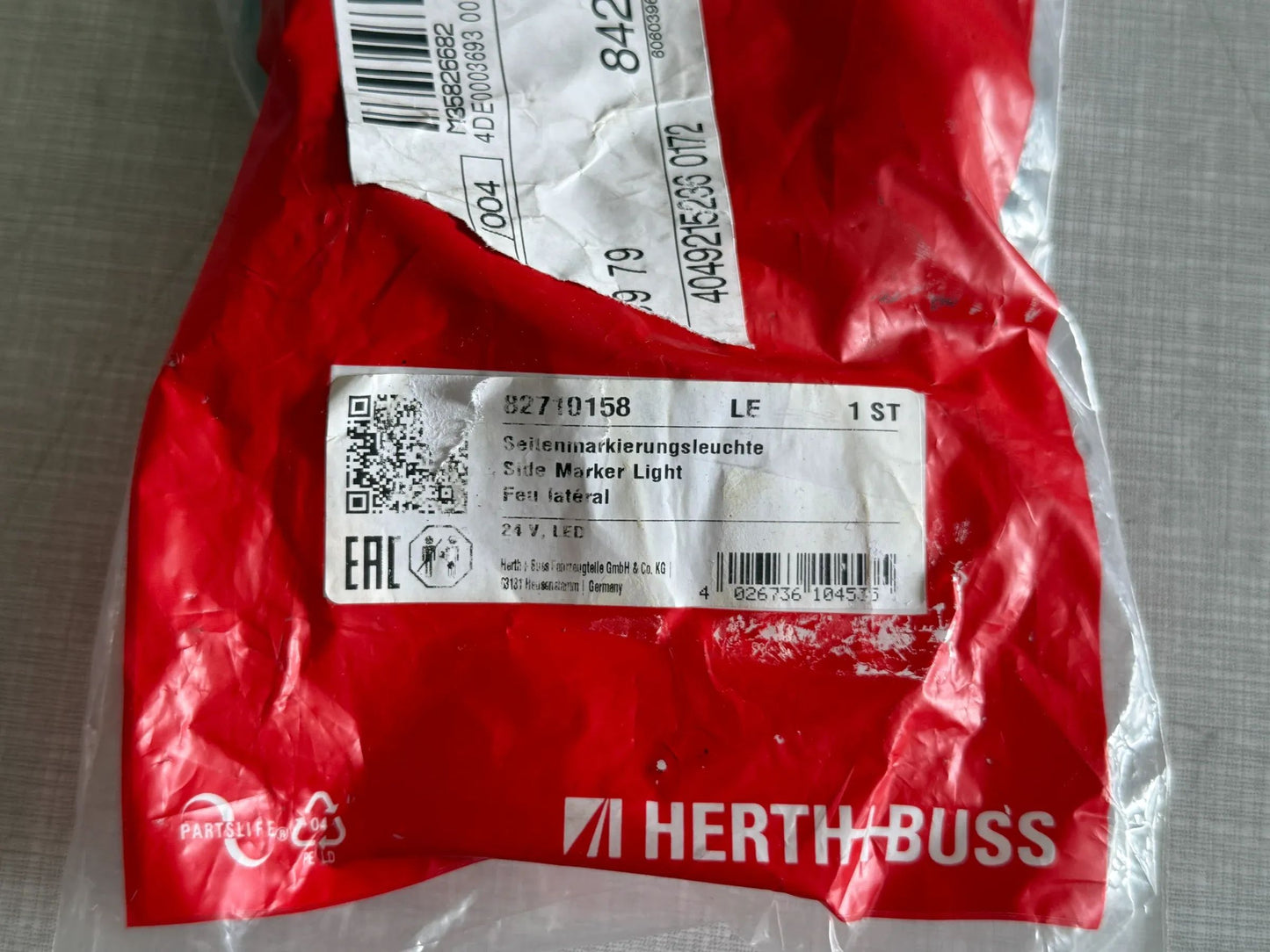 Herth+Buss Fahrzeugteile GmbH & Co. KG Seitenmarkierungsleuchte 82710158 NEU