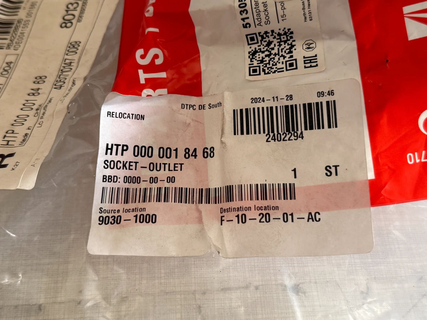 Original Herth+Buss Fahrzeugteile GmbH & Co. KG Anhänger-Adapter 51305655 NEU