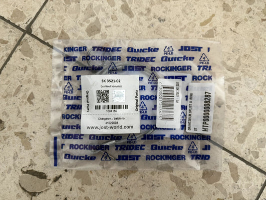 Original JOST Zugseil komplett - Drahtseil mit Splint und Ring SK3521-01 NEU