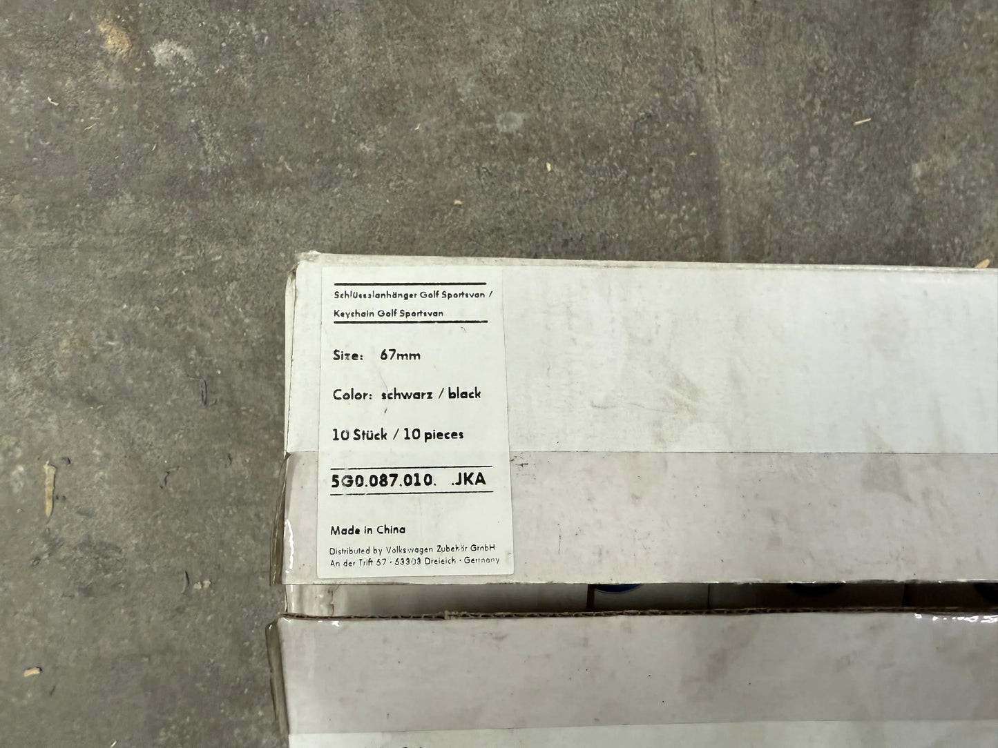 Original VW Schlüsselanhänger Golf Sportsvan 5G0.087.010 NEU