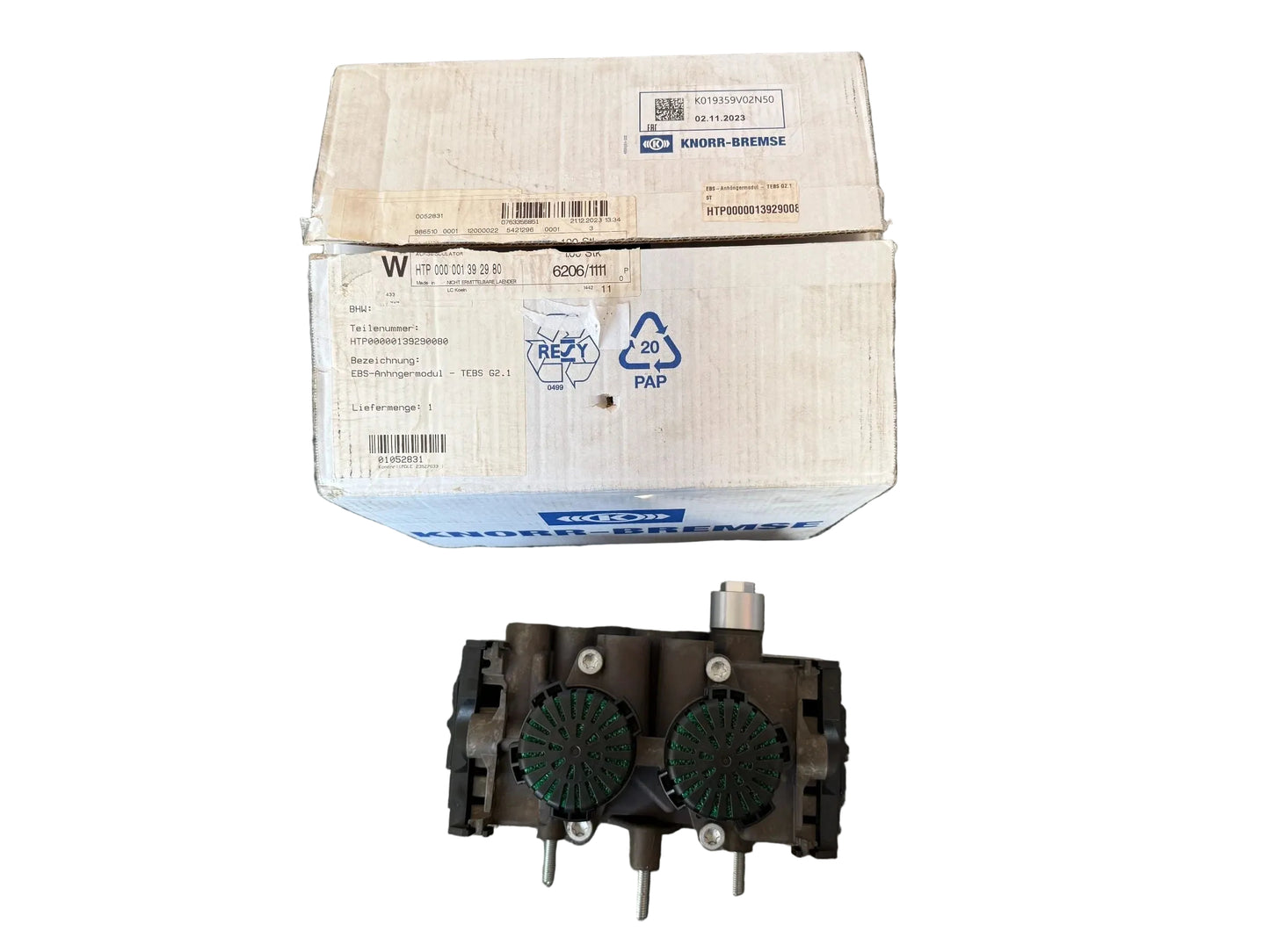 Original KNORR-BREMSE EBS-Anhängermodul K019359V02N50 NEU